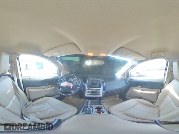 2010 Ford Edge SEL with VIN 2FMDK3JC6ABA61063, listed as a Copart auction lot 49240545 with 154,785 mi miles and Salvage Title. Bid and sale history available at carsss.com. Image 13.