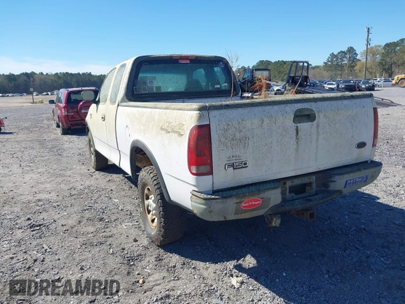 2001 Ford F-150 XL with VIN 1FTPX18L91NB97690, listed as a IAAI auction lot 41886760 with 1 mi miles. Bid and sale history available at carsss.com. Image 3.