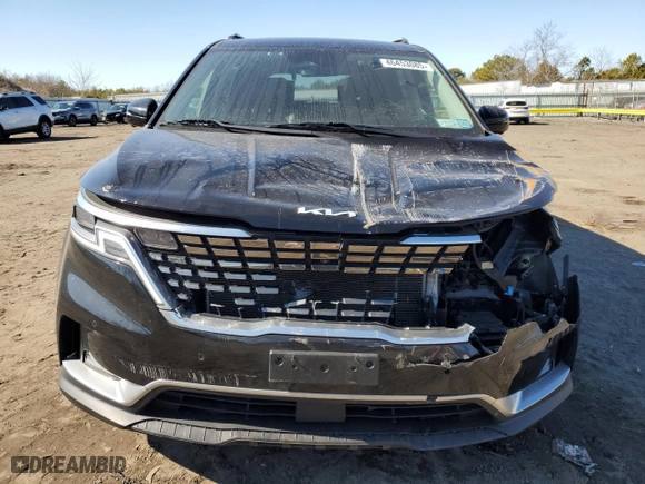 2022 Kia Carnival SX Prestige with VIN KNDNE5H3XN6081449, listed as a Copart auction lot 46453085 with 43,537 mi miles and Salvage Title. Bid and sale history available at carsss.com. Image 5.