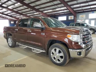 2017 Toyota Tundra Platinum with VIN 5TFAY5F1XHX653027, listed as a Copart auction lot 53504875 with 167,825 mi miles and Clean title. Bid and sale history available at DreamBid. Image 4.