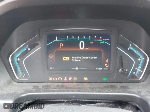 2018 Honda Odyssey Elite with VIN 5FNRL6H96JB079780, listed as a IAAI auction lot 41804787 with 62,861 mi miles. Bid and sale history available at carsss.com. Image 7.