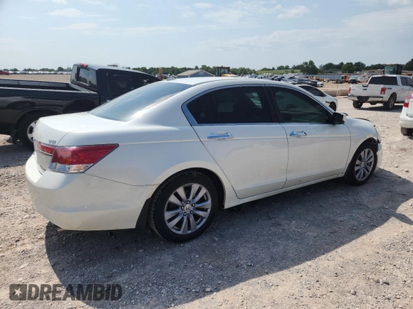 2011 Honda Accord EX-L with VIN 1HGCP3F82BA006243, listed as a Copart auction lot 64497645 with 212,904 mi miles and Salvage title. Bid and sale history available at DreamBid. Image 3.