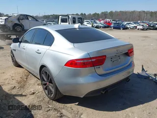 2017 Jaguar XE 25t Prestige with VIN SAJAE4BG6HA956162, listed as a IAAI auction lot 41778682 with 89,116 mi miles. Bid and sale history available at carsss.com. Image 3.