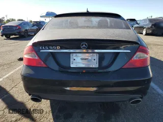 2007 Mercedes-Benz CLS-Class 5.5L with VIN WDDDJ72X47A109427, listed as a Copart auction lot 88588885 with 0 mi miles and Salvage Title. Bid and sale history available at carsss.com. Image 6.