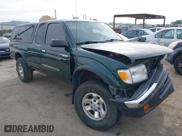 1999 Toyota Tacoma PreRunner with VIN 4TASN92N1XZ542569, listed as a IAAI auction lot 41682322 with 53,804 mi miles and . Bid and sale history available at DreamBid. Image 1.