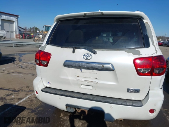 2012 Toyota Sequoia Platinum with VIN 5TDYY5G18CS037726, listed as a IAAI auction lot 41328357 with 98,353 mi miles. Bid and sale history available at carsss.com. Image 16.