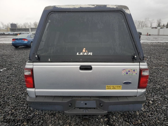 2002 Ford Ranger XL with VIN 1FTYR10D72PB15755, listed as a Copart auction lot 48963735 with 174,282 mi miles and Salvage Title. Bid and sale history available at carsss.com. Image 6.
