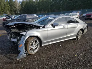 2015 Mercedes-Benz CLS-Class CLS 400 with VIN WDDLJ6HB8FA133553, listed as a Copart auction lot 44445515 with 74,316 mi miles and Clean Title. Bid and sale history available at carsss.com. Image 1.