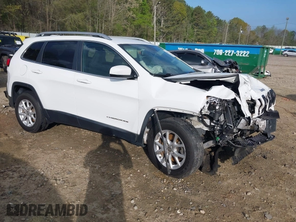 2016 Jeep Cherokee Latitude with VIN 1C4PJMCS5GW148829, listed as a IAAI auction lot 41964335 with 99,741 mi miles. Bid and sale history available at carsss.com. Image 1.