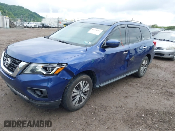 2018 Nissan Pathfinder SV z VIN 5N1DR2MM1JC621095, wystawiony jako IAAI lot #42371403 z przebiegiem 130 925 mil mil oraz . Historia ofert i sprzedaży dostępna na DreamBid. Obrazek 17.