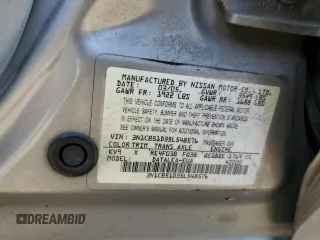 2005 Nissan Sentra S z VIN 3N1CB51D35L548576, wystawiony jako Copart lot #57654175 z przebiegiem 146 193 mil mil oraz Szkoda całkowita • Salvage title. Historia ofert i sprzedaży dostępna na DreamBid. Obrazek 12.