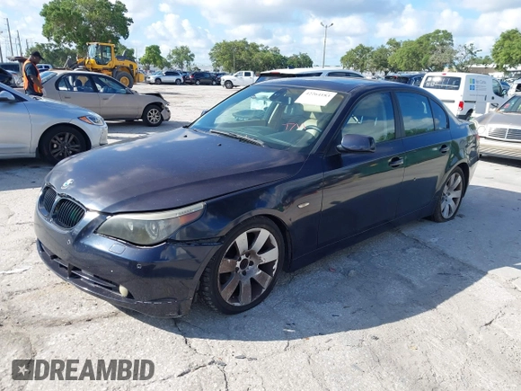 2004 BMW 5 Series 530i with VIN WBANA73594B807742, listed as a IAAI auction lot 42264183 with Not provided miles and . Bid and sale history available at DreamBid. Image 2.