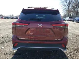 2022 Toyota Highlander XSE z VIN 5TDJZRBH9NS212921, wystawiony jako Copart lot #49280265 z przebiegiem 77 160 mil mil oraz Szkoda całkowita • Salvage title. Historia ofert i sprzedaży dostępna na DreamBid. Obrazek 6.