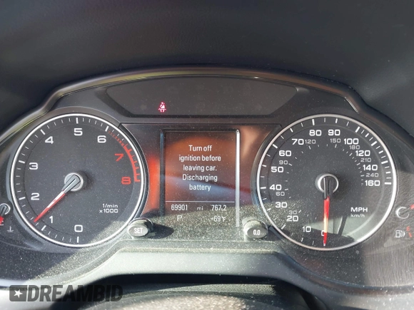 2013 Audi Q5 Premium Plus with VIN WA1LFAFP4DA101977, listed as a IAAI auction lot 42526167 with 69,901 mi miles and . Bid and sale history available at DreamBid. Image 7.