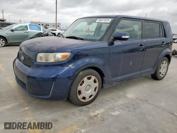 2008 Scion xB z VIN JTLKE50E681054741, wystawiony jako Copart lot #54617075 z przebiegiem 207 263 mil mil oraz Szkoda całkowita • Salvage title. Historia ofert i sprzedaży dostępna na DreamBid. Obrazek 1.