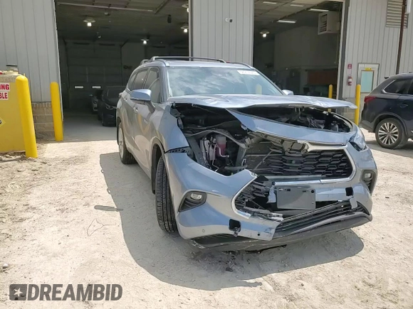 2021 Toyota Highlander Hybrid Limited with VIN 5TDXBRCH7MS065638, listed as a Copart auction lot 56914045 with 56,297 mi miles and Salvage title. Bid and sale history available at DreamBid. Image 14.
