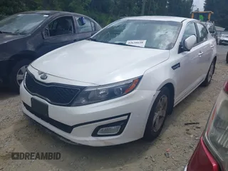 2015 Kia Optima LX with VIN KNAGM4A71F5589591, listed as a IAAI auction lot 42638648 with 154,913 mi miles and . Bid and sale history available at DreamBid. Image 2.