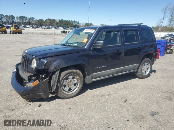 2011 Jeep Patriot Sport with VIN 1J4NT1GA0BD118623, listed as a Copart auction lot 50053445 with 129,843 mi miles and Salvage Title. Bid and sale history available at carsss.com. Image 1.