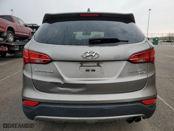 2013 Hyundai Santa Fe 2.0T Sport with VIN 5XYZUDLA3DG113044, listed as a Copart auction lot 52967455 with 143,901 mi miles and Clean Title. Bid and sale history available at carsss.com. Image 6.