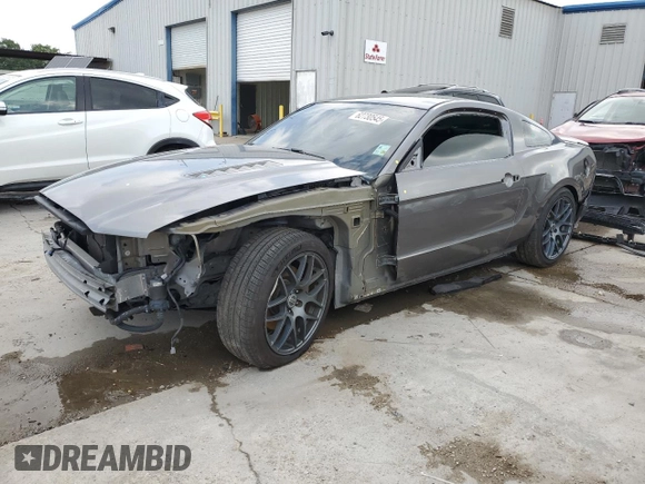 2014 Ford Mustang GT with VIN 1ZVBP8CF0E5253460, listed as a Copart auction lot 62730545 with 108,225 mi miles and Salvage title. Bid and sale history available at DreamBid. Image 1.