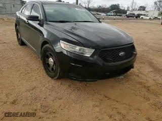 2015 Ford Sedan Police Interceptor with VIN 1FAHP2MK8FG196541, listed as a Copart auction lot 43846455 with 59,554 mi miles and Salvage Title. Bid and sale history available at carsss.com. Image 10.