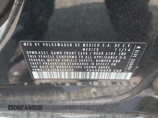 2015 Volkswagen Jetta SE z VIN 3VWD17AJXFM259306, wystawiony jako IAAI lot #42418042 z przebiegiem 199 780 mil mil oraz . Historia ofert i sprzedaży dostępna na DreamBid. Obrazek 9.