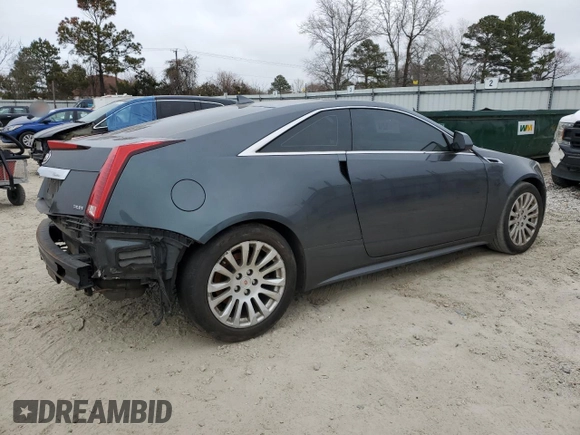 2011 Cadillac CTS Performance with VIN 1G6DK1EDXB0127616, listed as a Copart auction lot 49124605 with 129,882 mi miles and Salvage title. Bid and sale history available at DreamBid. Image 3.