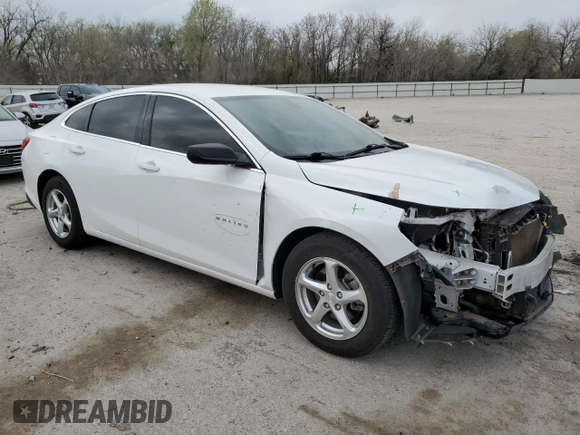 2017 Chevrolet Malibu LS with VIN 1G1ZB5ST3HF151826, listed as a Copart auction lot 51541415 with 94,257 mi miles and Salvage Title. Bid and sale history available at DreamBid. Image 4.
