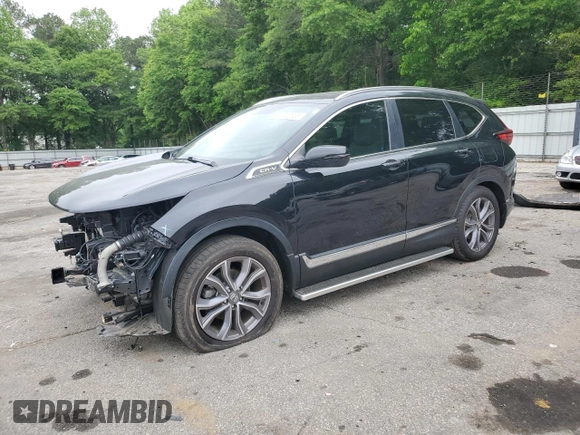 2020 Honda CR-V Touring with VIN 5J6RW2H93LL014590, listed as a Copart auction lot 53720635 with 63,951 mi miles and Salvage title. Bid and sale history available at DreamBid. Image 1.