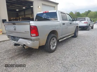 2014 Ram 1500 Express with VIN 1C6RR7KT9ES152522, listed as a IAAI auction lot 42019411 with 264,390 mi miles and . Bid and sale history available at DreamBid. Image 4.