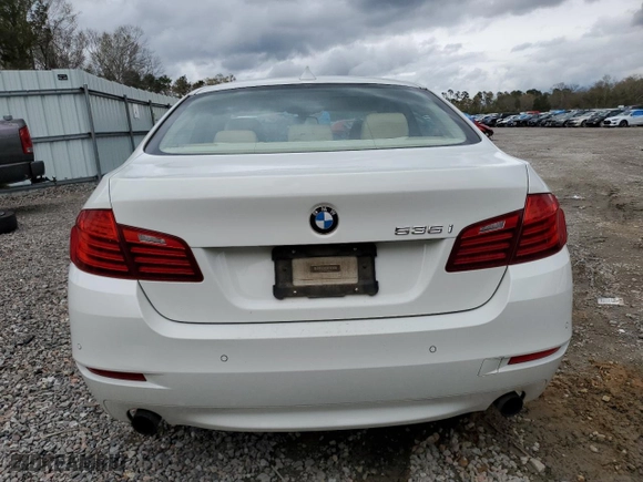 2014 BMW 5 Series 535i with VIN WBA5B1C5XED482499, listed as a Copart auction lot 50272775 with 221,024 mi miles and Clean Title. Bid and sale history available at carsss.com. Image 6.