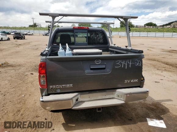 2016 Nissan Frontier Pro-4X with VIN 1N6AD0EV6GN789407, listed as a Copart auction lot 60427635 with 89,909 mi miles and Salvage title. Bid and sale history available at DreamBid. Image 6.