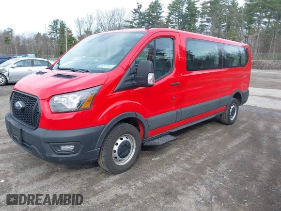 2023 Ford Transit Passenger XL with VIN 1FBAX2Y81PKB68819, listed as a IAAI auction lot 41943926 with 11,047 mi miles. Bid and sale history available at carsss.com. Image 20.