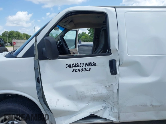 2012 Chevrolet Express Cargo with VIN 1GCZGTCA0C1143764, listed as a IAAI auction lot 42441193 with 155,045 mi miles and . Bid and sale history available at DreamBid. Image 6.