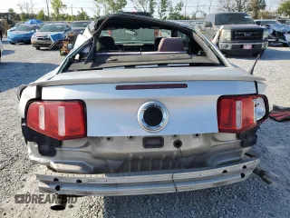 2012 Ford Mustang V6 Premium with VIN 1ZVBP8AM7C5223225, listed as a Copart auction lot 53139935 with 122,982 mi miles and Salvage Title. Bid and sale history available at carsss.com. Image 6.
