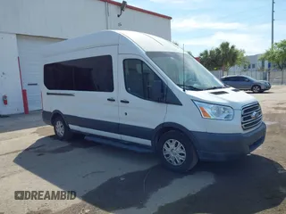 2018 Ford Transit Passenger XL with VIN 1FBZX2XM3JKA53258, listed as a IAAI auction lot 41764456 with 89,022 mi miles and . Bid and sale history available at DreamBid. Image 1.