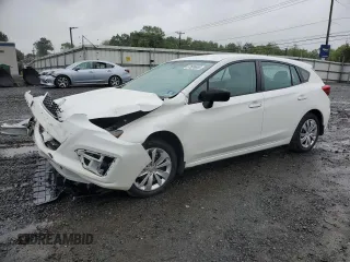 2017 Subaru Impreza with VIN 4S3GTAA68H3719859, listed as a Copart auction lot 57606885 with 51,492 mi miles and Salvage title. Bid and sale history available at DreamBid. Image 1.