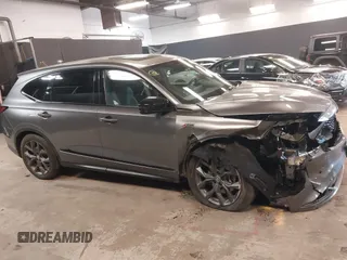 2024 Acura MDX w/A-Spec Package with VIN 5J8YE1H08RL001585, listed as a IAAI auction lot 42211267 with 14,307 mi miles and . Bid and sale history available at DreamBid. Image 13.