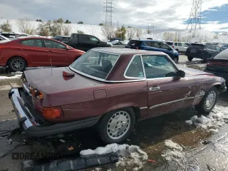 1986 Mercedes-Benz 560 SL with VIN WDBBA48D5GA051128, listed as a Copart auction lot 79873374 with 119,909 mi miles and Clean Title. Bid and sale history available at carsss.com. Image 3.
