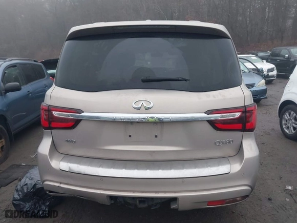 2021 Infiniti QX80 LUXE with VIN JN8AZ2AE7M9269067, listed as a IAAI auction lot 41072749 with 94,875 mi miles. Bid and sale history available at carsss.com. Image 16.