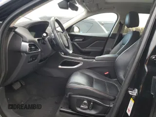 2020 Jaguar F-Pace 25t Prestige with VIN SADCK2FX0LA647878, listed as a Copart auction lot 81964404 with 46,720 mi miles and Salvage title. Bid and sale history available at DreamBid. Image 7.