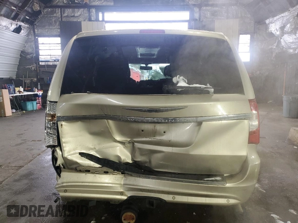 2013 Chrysler Town & Country Touring with VIN 2C4RC1BG9DR559993, listed as a Copart auction lot 46844985 with 112,137 mi miles and Salvage Title. Bid and sale history available at carsss.com. Image 6.