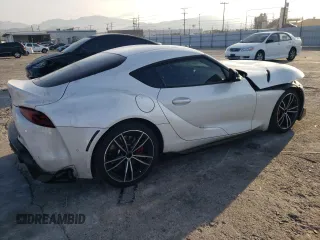 2021 Toyota Supra 3.0 with VIN WZ1DB0C03MW036292, listed as a Copart auction lot 42788405 with Not Provided miles and Salvage Title. Bid and sale history available at DreamBid. Image 3.