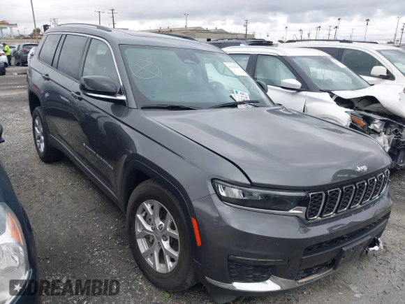 2023 Jeep Grand Cherokee Limited with VIN 1C4RJJBG3P8822047, listed as a IAAI auction lot 41232225 with 39,845 mi miles and . Bid and sale history available at DreamBid. Image 1.