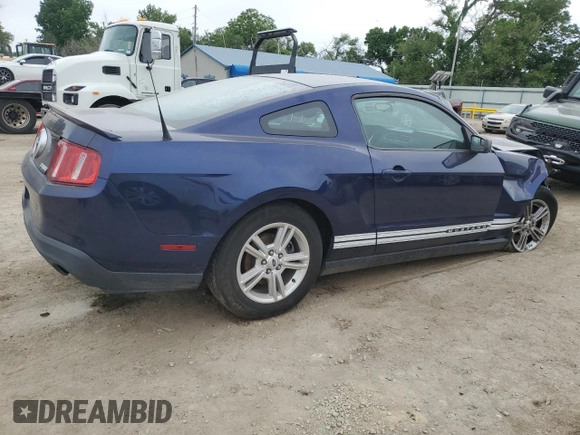 2012 Ford Mustang Premium with VIN 1ZVBP8AM0C5234759, listed as a Copart auction lot 56045825 with Not provided miles and Salvage title. Bid and sale history available at DreamBid. Image 3.