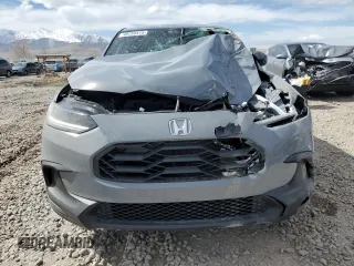 2024 Honda HR-V Sport with VIN 3CZRZ2H5XRM736280, listed as a Copart auction lot 48259415 with 0 mi miles and Salvage Title. Bid and sale history available at carsss.com. Image 5.