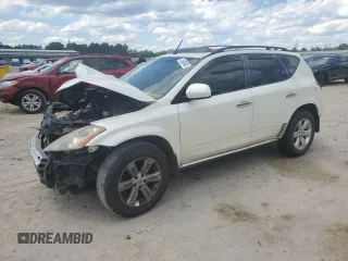 2007 Nissan Murano SL с VIN JN8AZ08T47W522697, выставлен на аукционе Copart как лот 55393685 с пробегом 108 129 миль миль и Списание • Salvage title. История ставок и продаж доступна на DreamBid. Изображение 1.
