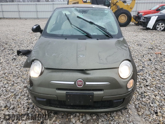 2012 FIAT 500 Pop with VIN 3C3CFFDR1CT343449, listed as a Copart auction lot 50960485 with 113,716 mi miles and Clean Title. Bid and sale history available at carsss.com. Image 5.