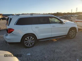 2016 Mercedes-Benz GL with VIN 4JGDF6EE2GA641769, listed as a Copart auction lot 81859134 with 156,473 mi miles and Salvage Title. Bid and sale history available at carsss.com. Image 3.