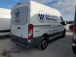 2016 Ford Transit Cargo with VIN 1FTYR1CM4GKB38734, listed as a Copart auction lot 76486004 with Not Provided miles and Salvage Title. Bid and sale history available at DreamBid. Image 3.